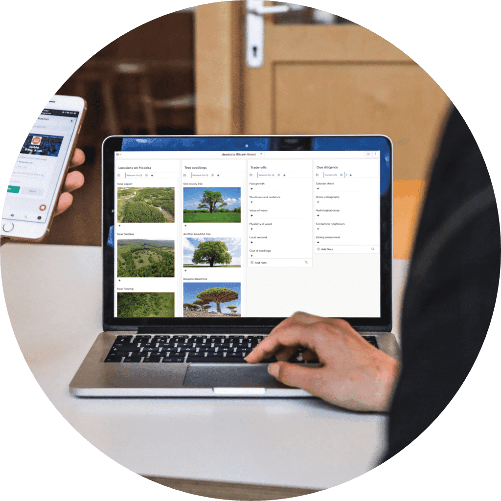 DAO governance dashboard